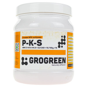 Гель P-K-S 7-47-44+3,2CaO+14SO3+TE Гро Грін | Gro Green 1 кг